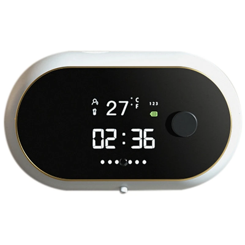AT43-Touchless Wall-Mounted Automatic Soap Dispenser USB Liquid Foam Machine Infrared Sensor Electric Hands Free Hand
AT43-Touchless Wall-Mounted Automatic Soap Dispenser USB Liquid Foam Machine Infrared Sensor Electric Hands Free Hand