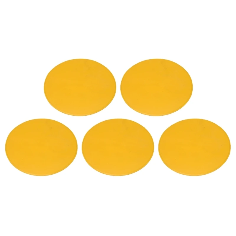 5pack Football Flat Cones Marker Disc Soccer Training Flat Marking Mats Football Speed Agility Trainings Aid Markers
5pack Football Flat Cones Marker Disc Soccer Training Flat Marking Mats Football Speed Agility Trainings Aid Markers