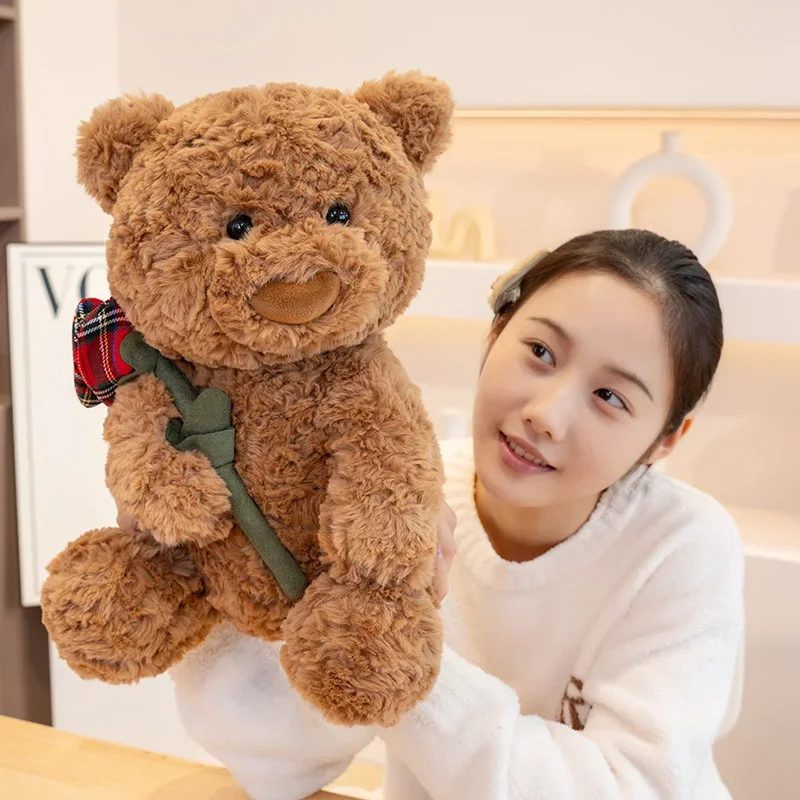 25~45cm Soft Bear Plush Toys Roses Bear Hugging Pillow Animal Cushion Children Birthday Gift Valentine's Day Gifts for Girls
25~45cm Soft Bear Plush Toys Roses Bear Hugging Pillow Animal Cushion Children Birthday Gift Valentine's Day Gifts for Girls