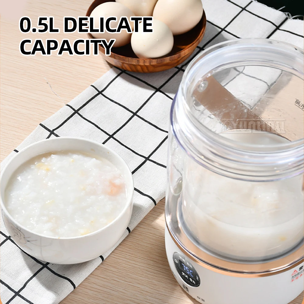 Электрическая кастрюля для тушения, 500 мл, мини-стеклянный чайник для воды, здоровая кастрюля, электрическая кастрюля Ollas
Электрическая кастрюля для тушения, 500 мл, мини-стеклянный чайник для воды, здоровая кастрюля, электрическая кастрюля Ollas