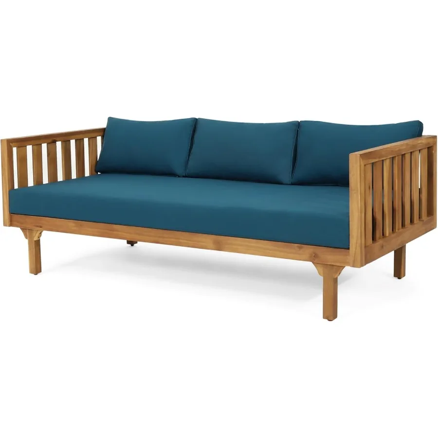 3-местная уличная кушетка Claremont с подушками из дерева акации, темно-бирюзовый цвет для сада, патио, отдыха и использования, прочный
3-местная уличная кушетка Claremont с подушками из дерева акации, темно-бирюзовый цвет для сада, патио, отдыха и использования, прочный