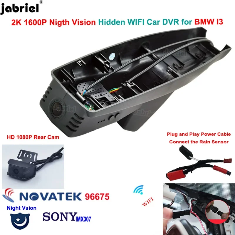 New 2K 1600P Wifi Dash Cam Car Dvr Camera Video Recorder Dashcam for BMW I3 I01 2013 2014 2015 2016 2017 2018 2019 2020 2021 
New 2K 1600P Wifi Dash Cam Car Dvr Camera Video Recorder Dashcam for BMW I3 I01 2013 2014 2015 2016 2017 2018 2019 2020 2021