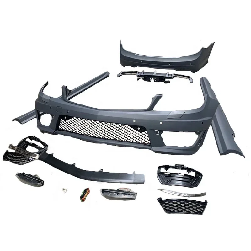for W204 C63 Style Body Kit: Front Rear Bumper & Side Skirts for C-Class 2008-2014
for W204 C63 Style Body Kit: Front Rear Bumper & Side Skirts for C-Class 2008-2014