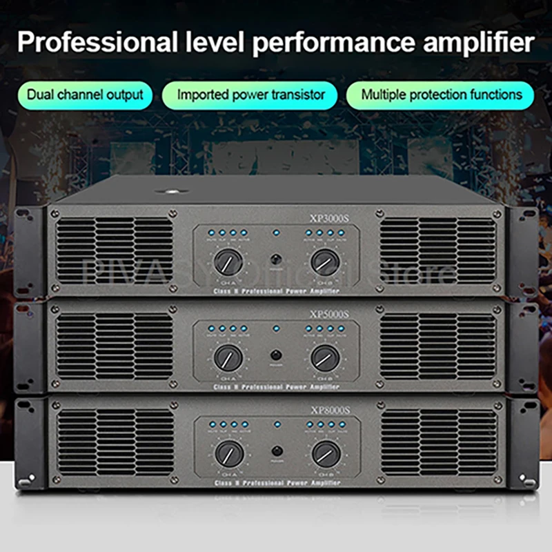 Two Channel Hifi Enthusiast Subwoofer Amplifier Stage High Power 250-450W*2Professional Sound Post-Amplifier Audio Amplifier
Two Channel Hifi Enthusiast Subwoofer Amplifier Stage High Power 250-450W*2Professional Sound Post-Amplifier Audio Amplifier