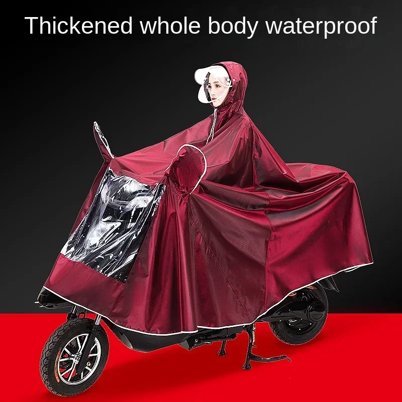 DurableRaincoat Electric Bike Motorcycle Adult Raincoat Thickened Electric Bicycle Men's And Women's Single Person Riding Waterp
DurableRaincoat Electric Bike Motorcycle Adult Raincoat Thickened Electric Bicycle Men's And Women's Single Person Riding Waterp