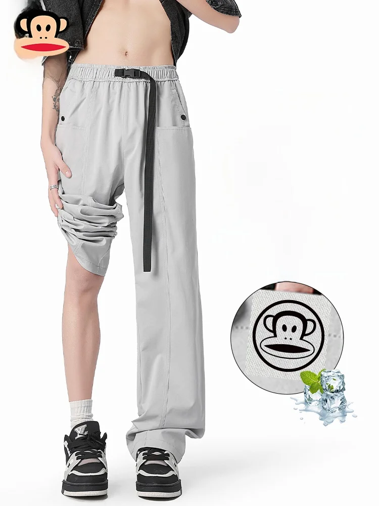 PaulFrank Ice Silk Qui Dry Work Trousers Men Summer Trendy Loose Straight American Casual Long Pants Cool Feeling Thin Model
PaulFrank Ice Silk Qui Dry Work Trousers Men Summer Trendy Loose Straight American Casual Long Pants Cool Feeling Thin Model