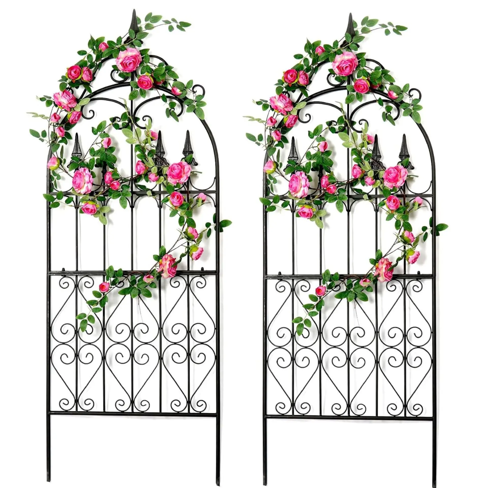 European retro wrought iron vine climbing frame, small vine plant climbing frame, iron wire lattice courtyard decorative iron
European retro wrought iron vine climbing frame, small vine plant climbing frame, iron wire lattice courtyard decorative iron