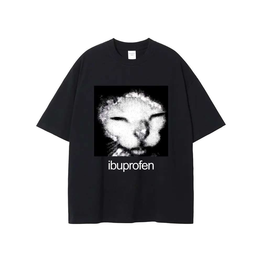 Ibuprofen Cat Funny Meme Tshirt Men Women Causal Humor Cat Graphic T-shirt Male Fashion Oversized Streetwear Unisex Cotton Tees 
Ibuprofen Cat Funny Meme Tshirt Men Women Causal Humor Cat Graphic T-shirt Male Fashion Oversized Streetwear Unisex Cotton Tees