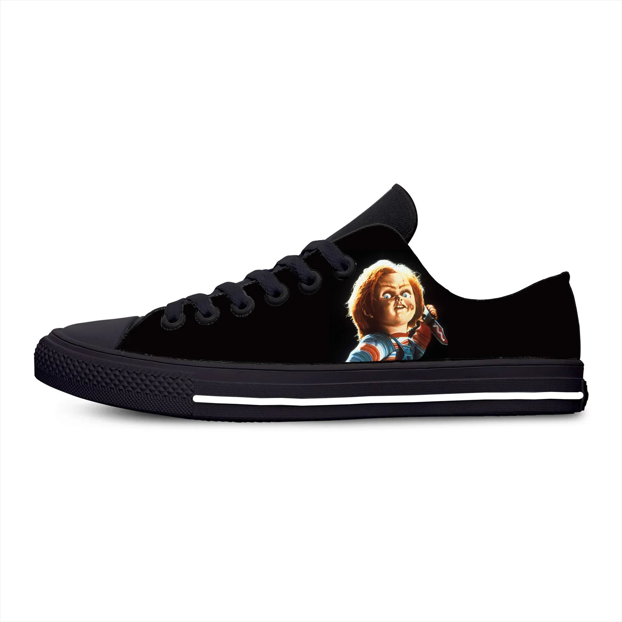 Horror Movie Play Chucky Low Top High Quality Sneakers Mens Women Teenager Canvas Sneaker Casual Couple Shoes Custom Shoe
Horror Movie Play Chucky Low Top High Quality Sneakers Mens Women Teenager Canvas Sneaker Casual Couple Shoes Custom Shoe