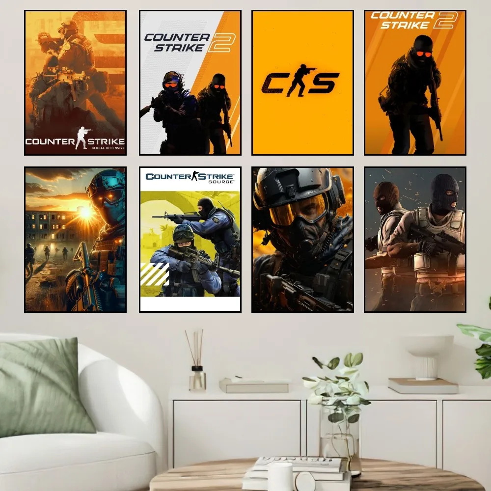 Game Counter-Strike 2 CS2 Poster Home Prints Wall Painting Bedroom Living Room Decoration Office
Game Counter-Strike 2 CS2 Poster Home Prints Wall Painting Bedroom Living Room Decoration Office