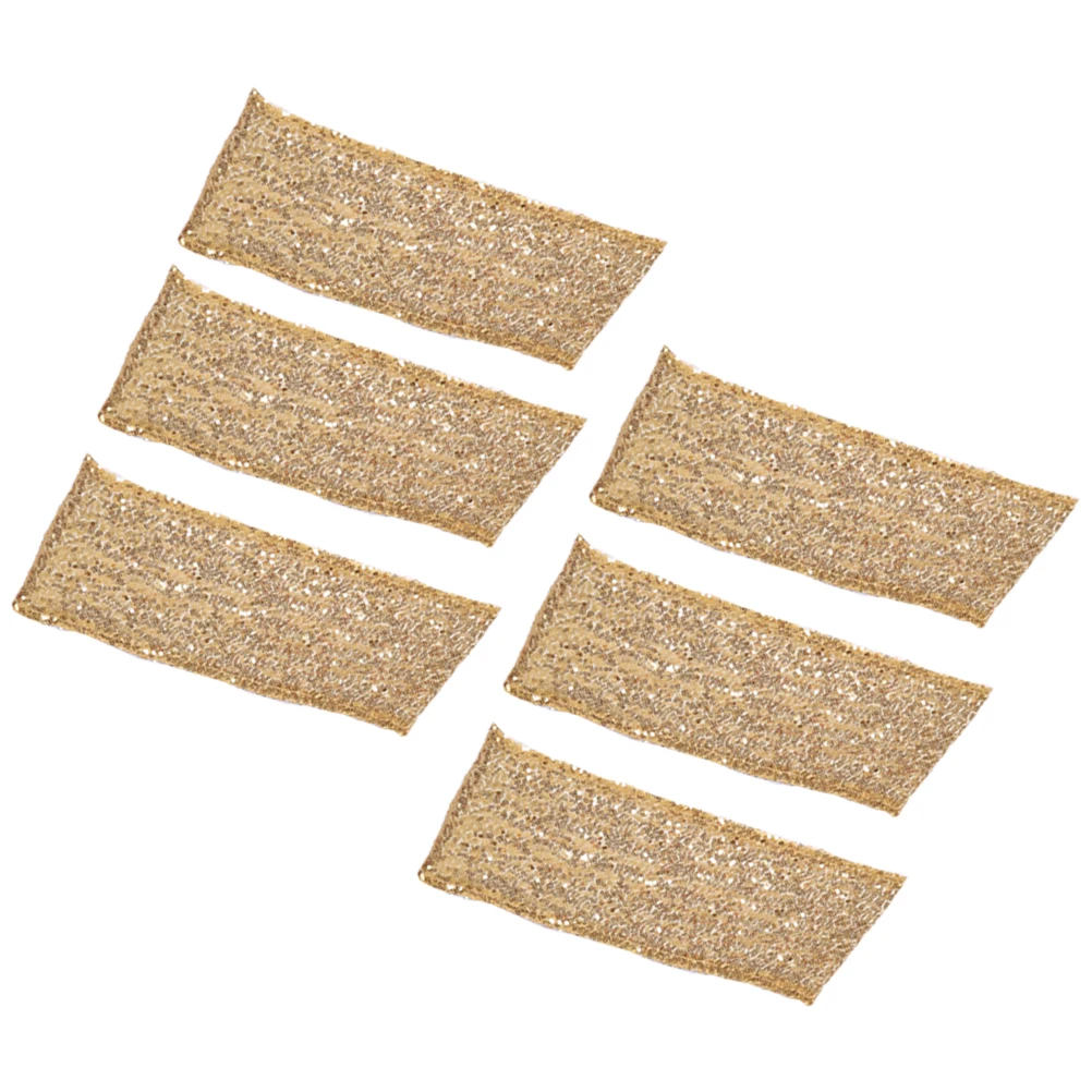 Stretchable Wedding Decoration Polyester Elegant Chair Back Strap Party Banquet Gold Yarn Seat Cover Sofa Cover Chair Ribbon
Stretchable Wedding Decoration Polyester Elegant Chair Back Strap Party Banquet Gold Yarn Seat Cover Sofa Cover Chair Ribbon