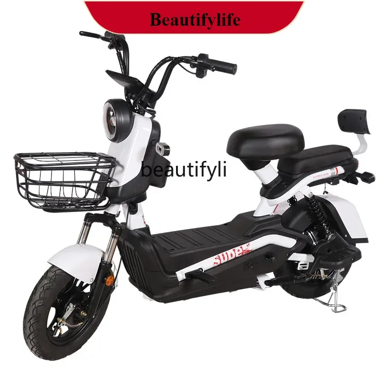E132 New electric bicycle double battery car light commuter electric vehicle 
E132 New electric bicycle double battery car light commuter electric vehicle