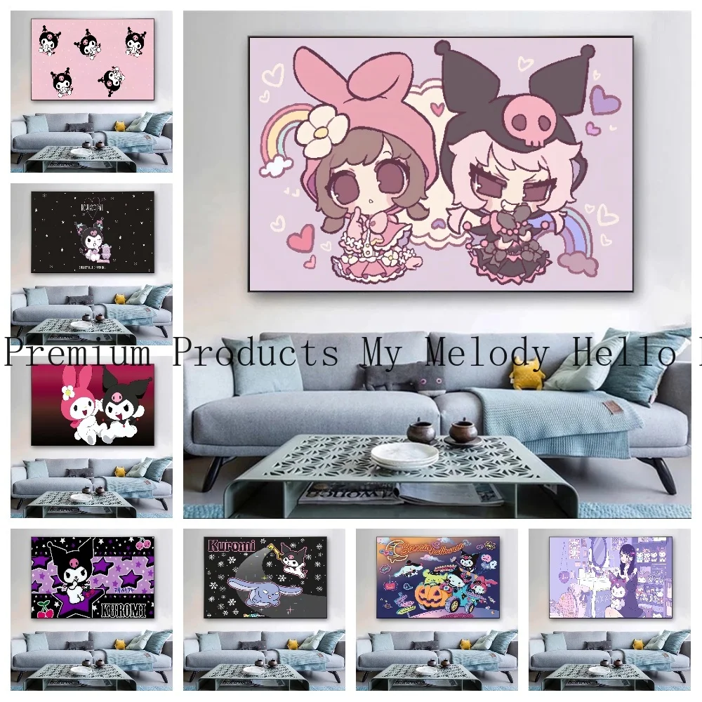 My Melody Anime Sanrio Kawaii Kuromi Poster Home Decor Room Decoration Digital Canvas Painting Living Room Restaurant Kitchen
My Melody Anime Sanrio Kawaii Kuromi Poster Home Decor Room Decoration Digital Canvas Painting Living Room Restaurant Kitchen