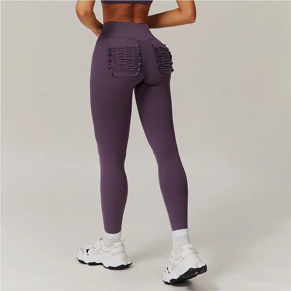 Women Gym Yoga Pants Sports Clothes Pocket Stretchy High Waist Leggings Athletic Exercise Fitness Leggings Scrunch Butt Tights
Women Gym Yoga Pants Sports Clothes Pocket Stretchy High Waist Leggings Athletic Exercise Fitness Leggings Scrunch Butt Tights
