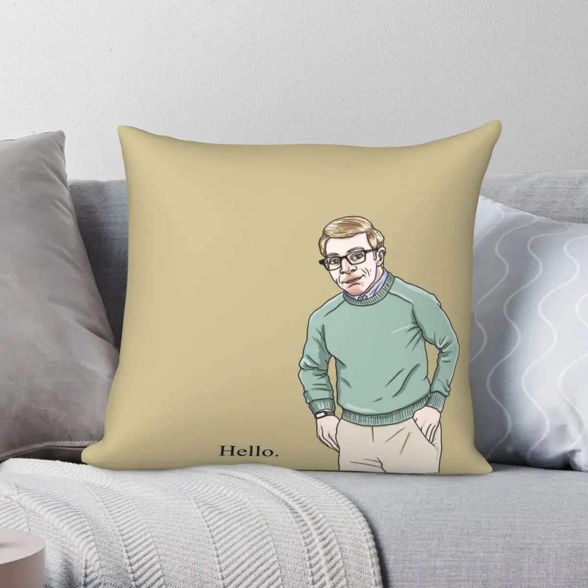 Hello My Name Is Joe Pera Square Pillowcase Polyester Linen Velvet Printed Zip Decor Home Cushion Cover
Hello My Name Is Joe Pera Square Pillowcase Polyester Linen Velvet Printed Zip Decor Home Cushion Cover
