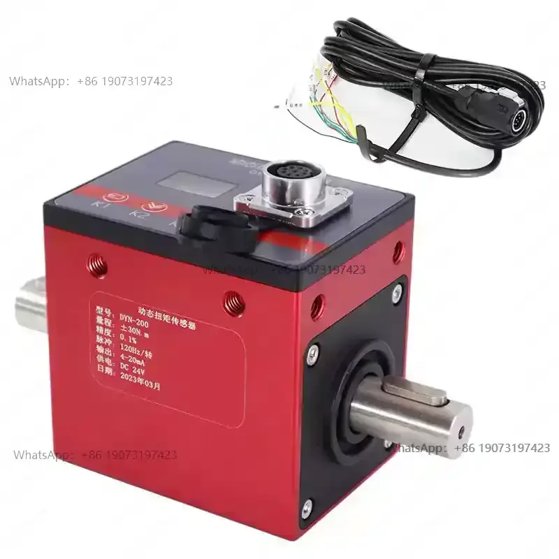 Высокоточный динамический датчик крутящего момента, датчик крутящего момента и скорости вращения для измерения мощности двигателя и оборотов, измеритель крутящего момента
Высокоточный динамический датчик крутящего момента, датчик крутящего момента и скорости вращения для измерения мощности двигателя и оборотов, измеритель крутящего момента