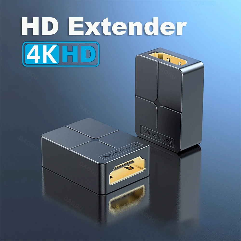 4K HD HDMI-compatible Cable Extender Coupler Adapter Female To Female Extension Wire Connector Joiner For Laptop TV 1080P
4K HD HDMI-compatible Cable Extender Coupler Adapter Female To Female Extension Wire Connector Joiner For Laptop TV 1080P