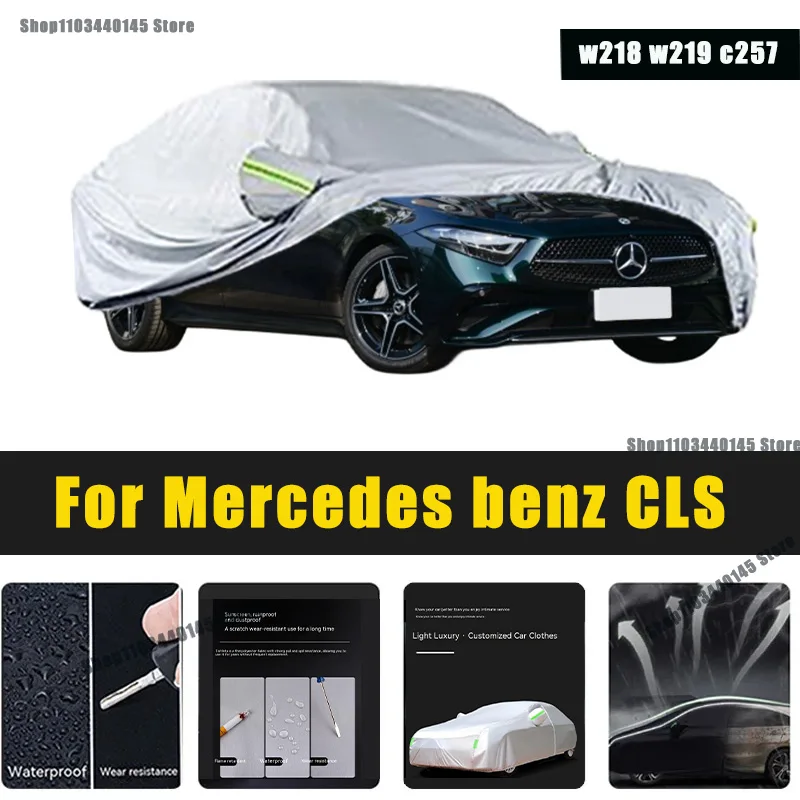 Full Car Covers Outdoor Sun UV Protection Dust Rain Snow Oxford cover Protective For Mercedes benz CLS Accessories car umbrella
Full Car Covers Outdoor Sun UV Protection Dust Rain Snow Oxford cover Protective For Mercedes benz CLS Accessories car umbrella