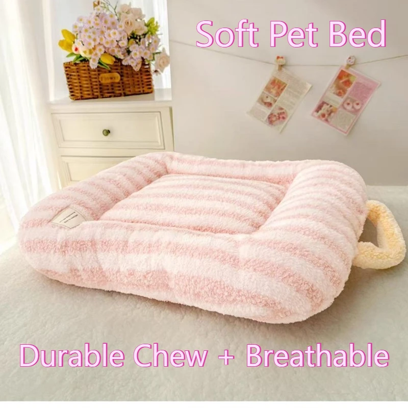 Коврик-лежанка для собак, кошек, кроликов, лис, механическая стирка, дышащий, прочный, устойчивый к укусам, утолщенный, теплый, комфортный, подходит для щенков и других домашних животных
Коврик-лежанка для собак, кошек, кроликов, лис, механическая стирка, дышащий, прочный, устойчивый к укусам, утолщенный, теплый, комфортный, подходит для щенков и других домашних животных