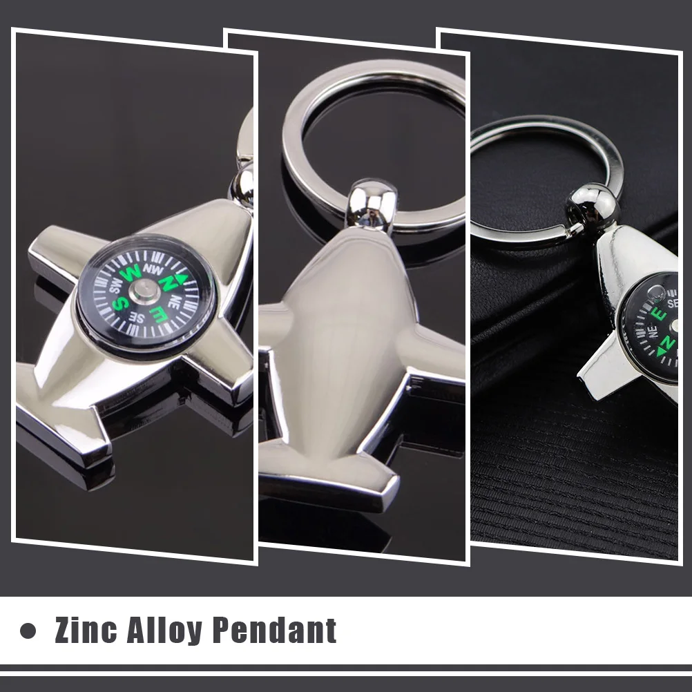 3 Pcs Compass Keychain Compases Mini for Backpack Christmas Decor Outdoor Pendant Small Zinc Alloy Man
3 Pcs Compass Keychain Compases Mini for Backpack Christmas Decor Outdoor Pendant Small Zinc Alloy Man