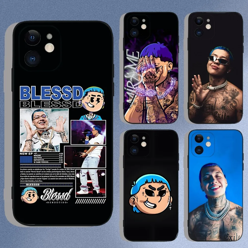 Blessd Cantante Rapper Phone Case For iPhone 16,15,14,13,12,11,XS,XR,X,8,7,Pro,Max,Plus,Mini Silicone Black Funda Cover Shell
Blessd Cantante Rapper Phone Case For iPhone 16,15,14,13,12,11,XS,XR,X,8,7,Pro,Max,Plus,Mini Silicone Black Funda Cover Shell