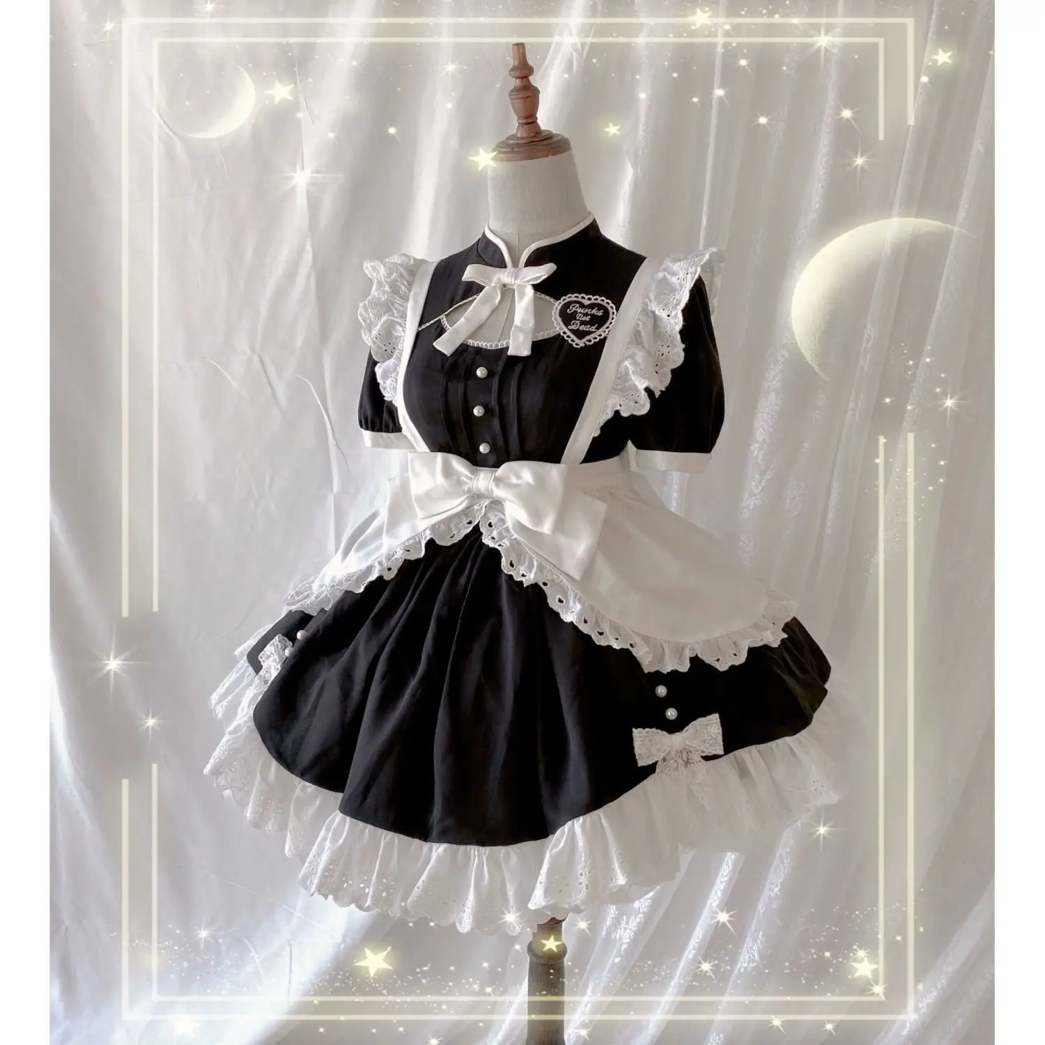 Japanese Lolita Mini Dress Women Evening Party Clothing Cosplay Dress Sets Female Outwear Kawaii Outfits 2000s Vintage
Japanese Lolita Mini Dress Women Evening Party Clothing Cosplay Dress Sets Female Outwear Kawaii Outfits 2000s Vintage