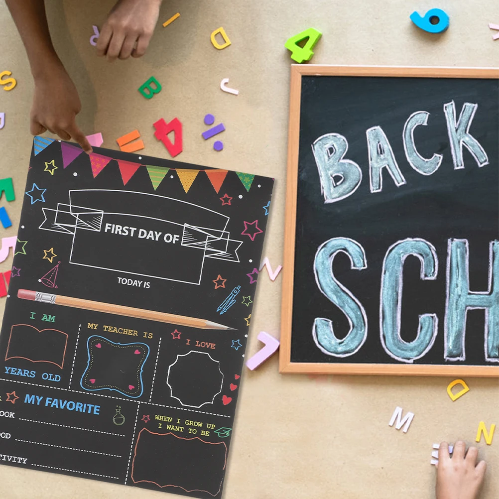 1pcs Student Blackboard Chalkboard First Day Sign Creative Kids Wooden School Rustic Classroom Decor Chalkboard For Kids Board
1pcs Student Blackboard Chalkboard First Day Sign Creative Kids Wooden School Rustic Classroom Decor Chalkboard For Kids Board