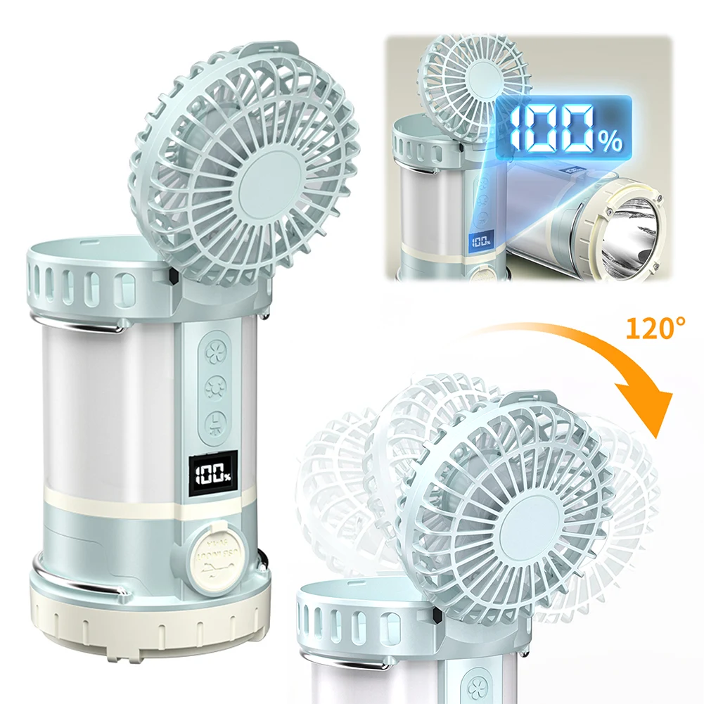 4 In 1 Camping Light with Fan LCD Digital Display Camping Tent Light Power Bank Portable Handheld Lamp 350LM for Outdoor Hiking
4 In 1 Camping Light with Fan LCD Digital Display Camping Tent Light Power Bank Portable Handheld Lamp 350LM for Outdoor Hiking