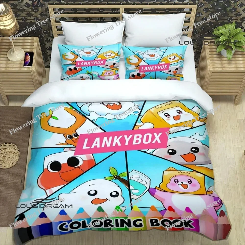 Cute Lankybox Foxy Boxy Bedding Sets Exquisite Supplies Set Duvet Cover Bed Comforter Set Bedding Set Luxury Birthday Gift
Cute Lankybox Foxy Boxy Bedding Sets Exquisite Supplies Set Duvet Cover Bed Comforter Set Bedding Set Luxury Birthday Gift