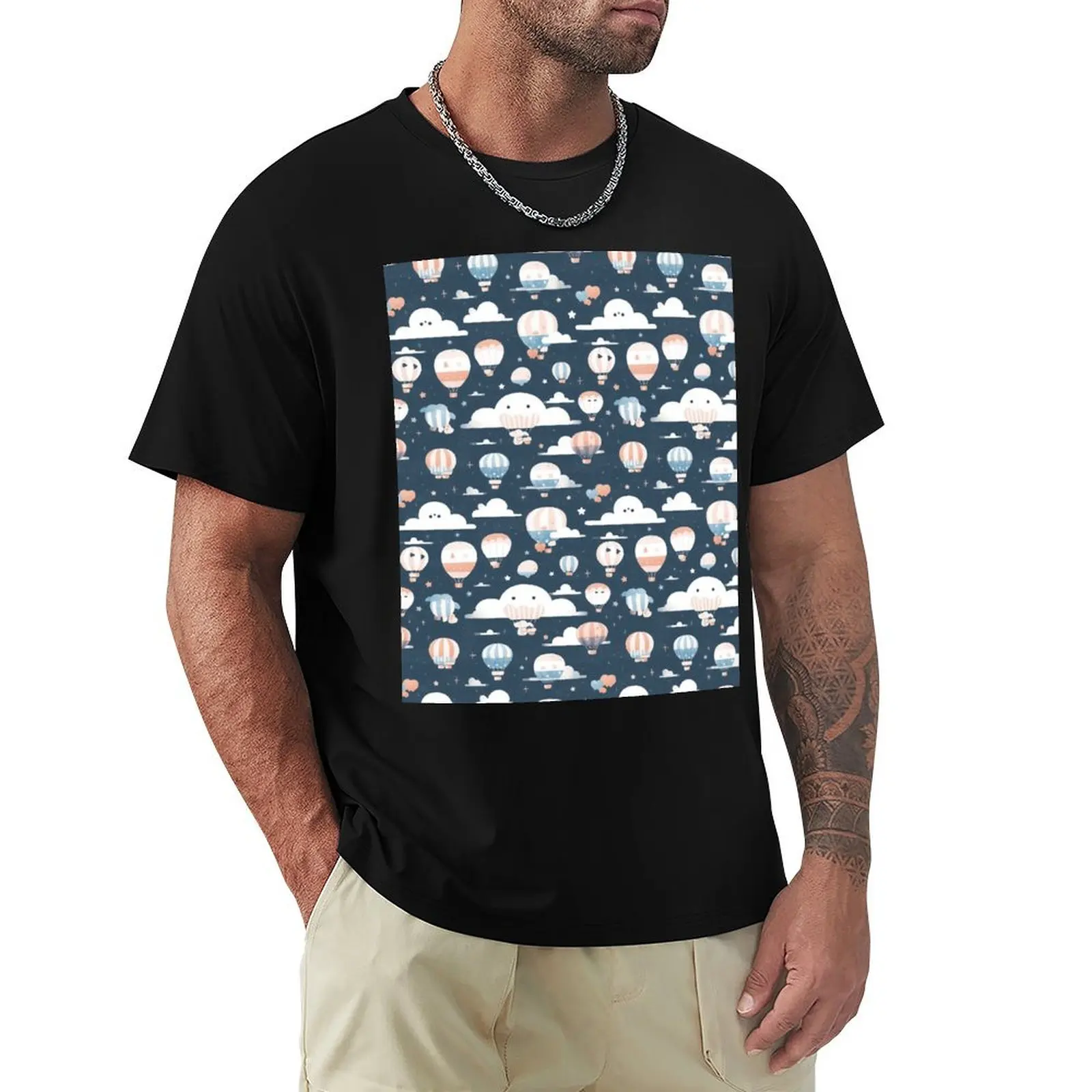 Hot Air Balloon Pattern Cute Colorful Vintage Retro T-Shirt Breathable Workout Short Sleeve Top
Hot Air Balloon Pattern Cute Colorful Vintage Retro T-Shirt Breathable Workout Short Sleeve Top
