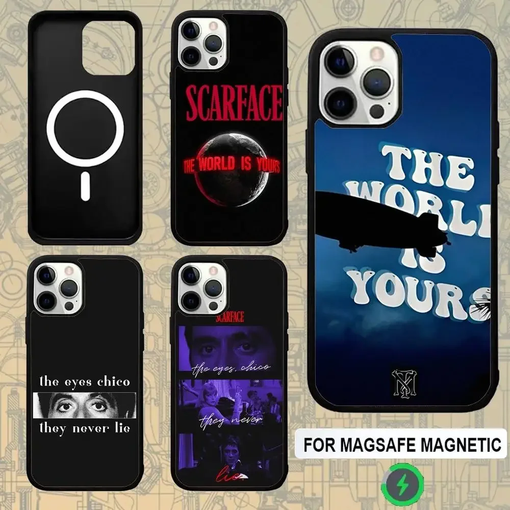 S-Scarface The World Is Yours For Magsafe Wireless Charger Case For iPhone 15,16,17,13,14,11,12,Pro,Max,Plus,E,Air,Mini Cover
S-Scarface The World Is Yours For Magsafe Wireless Charger Case For iPhone 15,16,17,13,14,11,12,Pro,Max,Plus,E,Air,Mini Cover