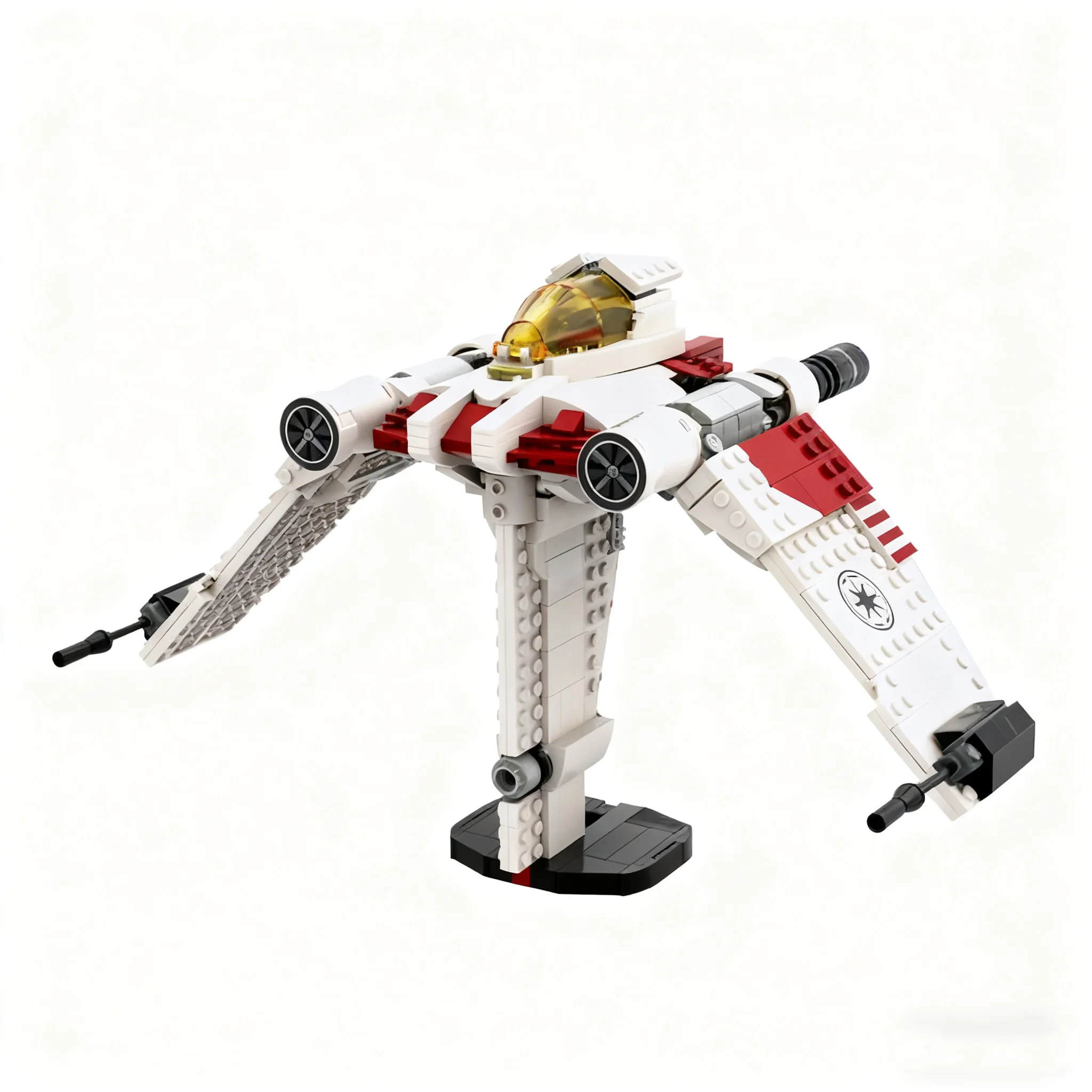 588PCS MOC Space Battle V 19 Torrent Starfighter Working Mechanism Model DIY Creative Building Blocks Home Decor Display Gift
588PCS MOC Space Battle V 19 Torrent Starfighter Working Mechanism Model DIY Creative Building Blocks Home Decor Display Gift