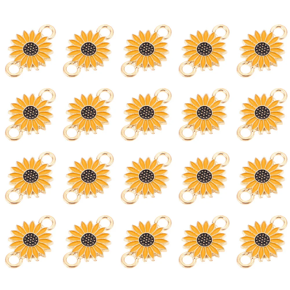 30Pcs Flower Shape Pendants Sunflower Design Alloy DIY Charms for Craft Making Jewelry DIY Pendant Supplies for Women Girls
30Pcs Flower Shape Pendants Sunflower Design Alloy DIY Charms for Craft Making Jewelry DIY Pendant Supplies for Women Girls