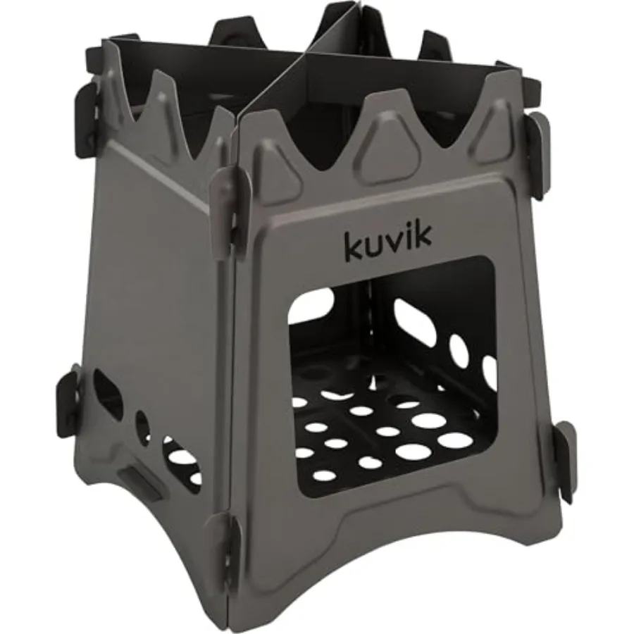 Titanium Wood Stove - Ultralight and Compact Stove for Backpacking, Camping, and Survival
Titanium Wood Stove - Ultralight and Compact Stove for Backpacking, Camping, and Survival