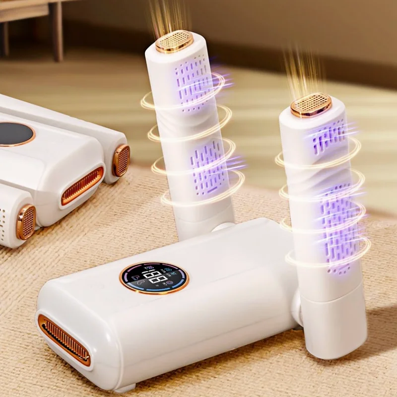 New Folding Shoe Dryer air Heater Rack Sterilization Electric Intelligent Constant Temperature Boots Gloves Socks Dryer
New Folding Shoe Dryer air Heater Rack Sterilization Electric Intelligent Constant Temperature Boots Gloves Socks Dryer