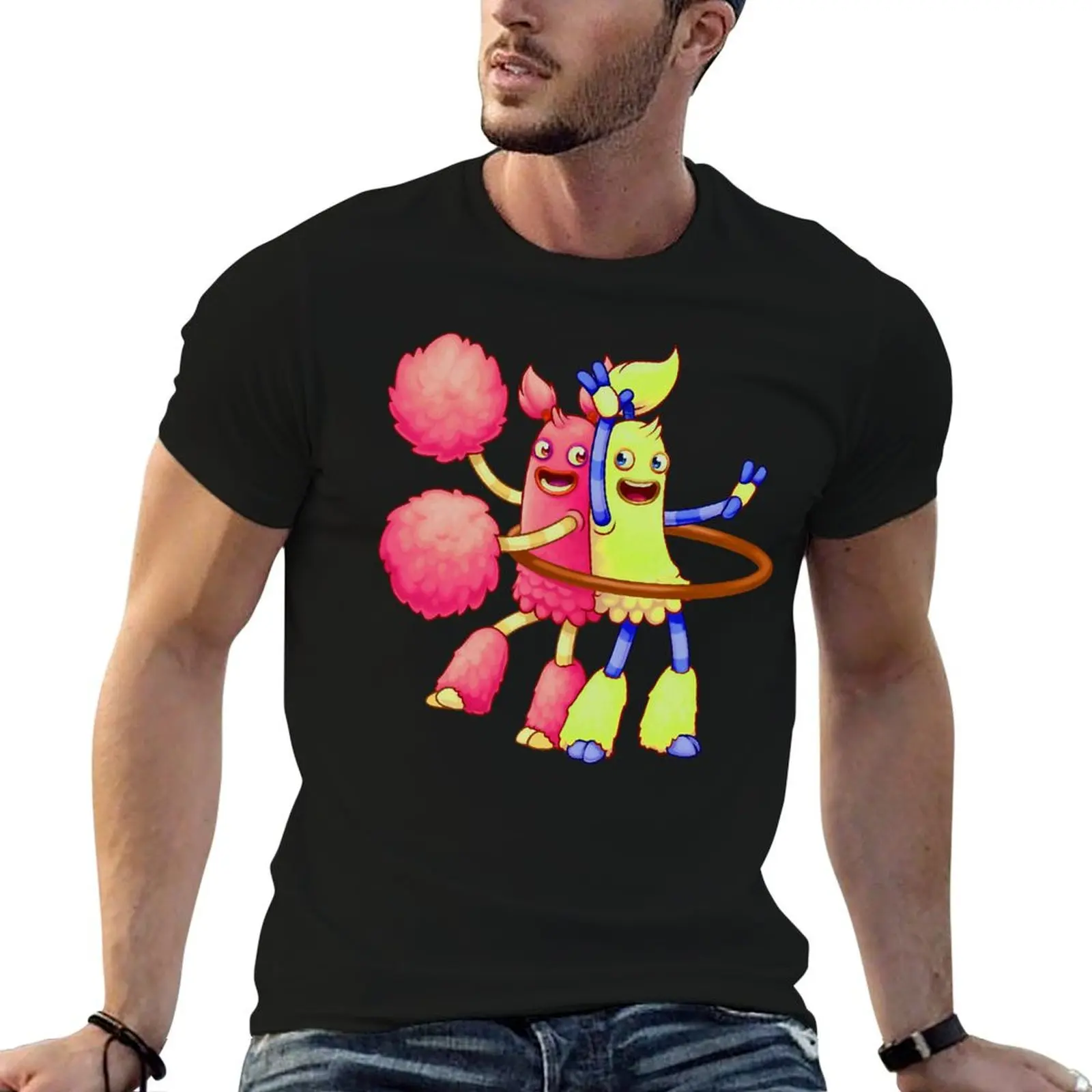 My Singing Monsters character hoola and pompom, hoola and pompom Monsters T-Shirt man t shirts for men T-Shirt
My Singing Monsters character hoola and pompom, hoola and pompom Monsters T-Shirt man t shirts for men T-Shirt