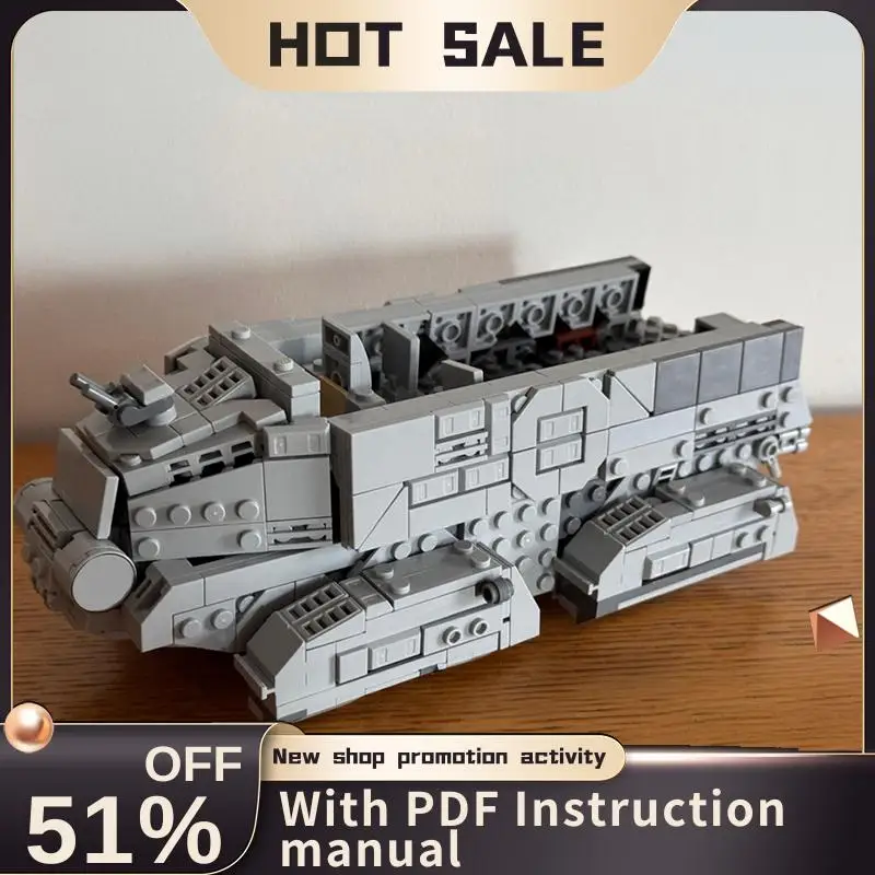 New 697Pcs Famous Star Battle Movie Series Moc Troop Transport Model Building Blocks Diy Creative Ideas Bricks Toy Birthday Gift
New 697Pcs Famous Star Battle Movie Series Moc Troop Transport Model Building Blocks Diy Creative Ideas Bricks Toy Birthday Gift