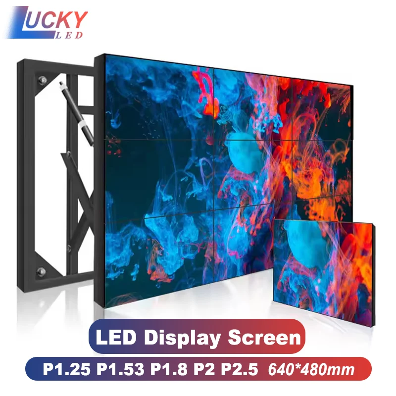 Cob Pixel Pitch 640*480mm video cabinet indoor conference room P3.076 Led Video Wall Display Screen Fixed Panel
Cob Pixel Pitch 640*480mm video cabinet indoor conference room P3.076 Led Video Wall Display Screen Fixed Panel