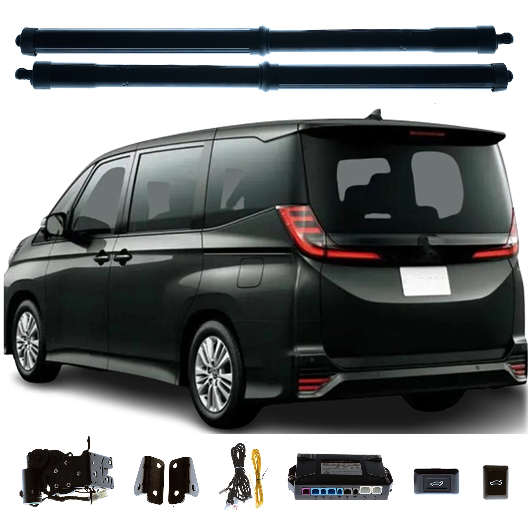 Для Toyota VOXY (Ноя) 90 2020 + модификация электрической задней двери автоматический подъем задняя дверь автомобильные аксессуары Пульт дистанционного управления
Для Toyota VOXY (Ноя) 90 2020 + модификация электрической задней двери автоматический подъем задняя дверь автомобильные аксессуары Пульт дистанционного управления