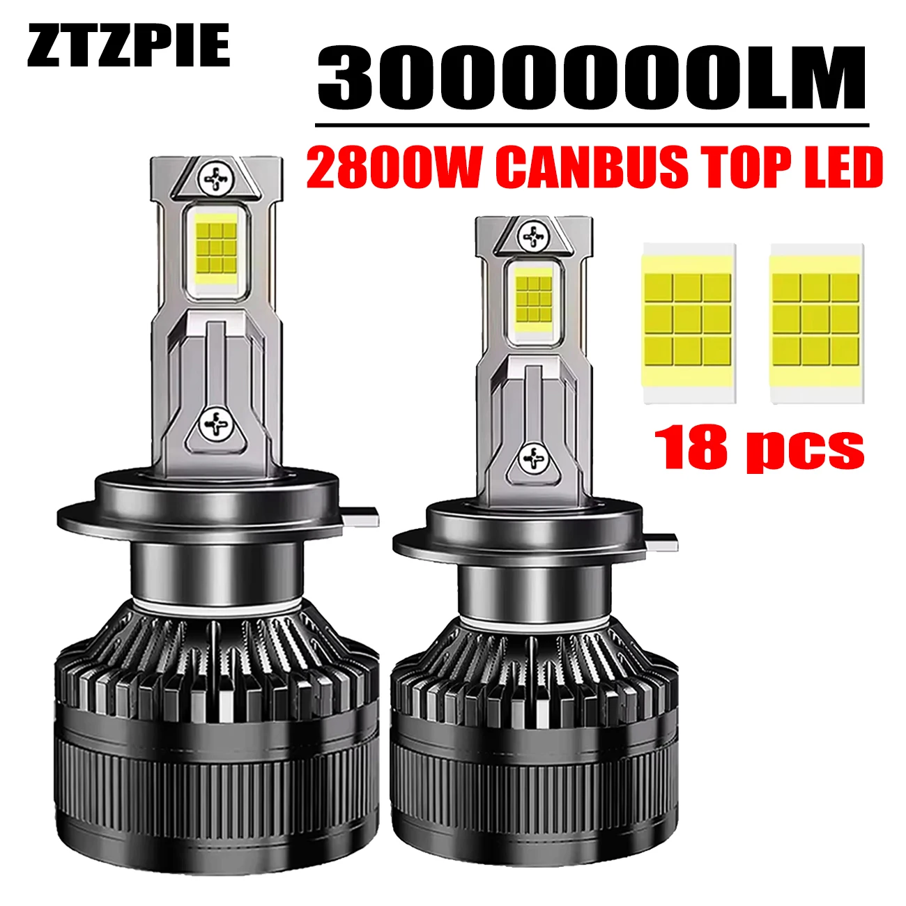 ZTZPIE светодиодные автомобильные фары противотуманные фары Canbus 6000K HB3 HB4 9005 9006 H1 H7 H4 H11 CSP 9985 2800 Вт 3000000 ЛМ 12В 24В
ZTZPIE светодиодные автомобильные фары противотуманные фары Canbus 6000K HB3 HB4 9005 9006 H1 H7 H4 H11 CSP 9985 2800 Вт 3000000 ЛМ 12В 24В
