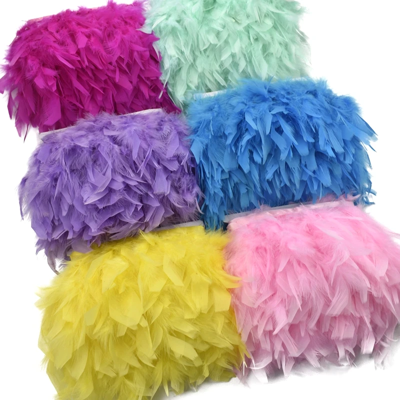 10Meters Fluffy Turkey Feathers Trims Tassel Fringe Trim Ribbon White Costume Feather Tape Sewing Trimmings Clothes Dress Decor
10Meters Fluffy Turkey Feathers Trims Tassel Fringe Trim Ribbon White Costume Feather Tape Sewing Trimmings Clothes Dress Decor