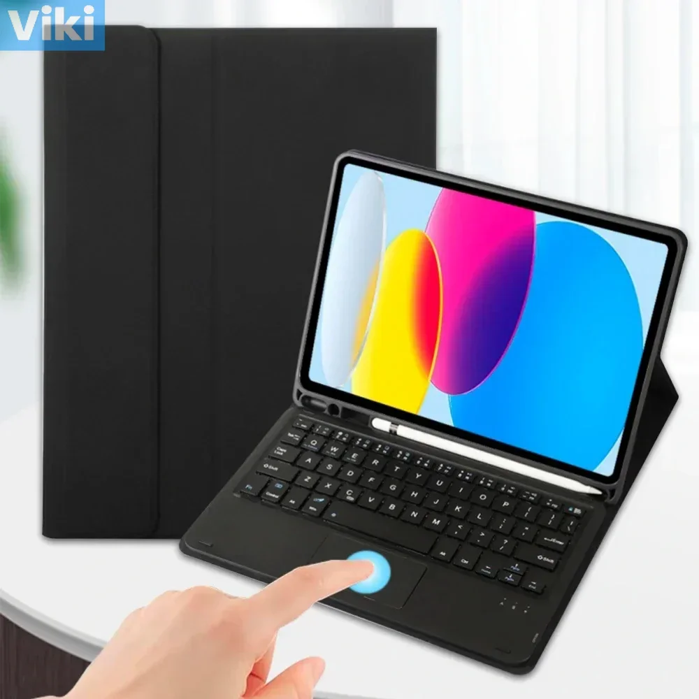 Cover Case with Bluetooth Keyboard Keyboard Case for iPad Pro 12 9 11 Inch iPad 9th 10th Generation 10.9 Air 5 4 10.2 Mini 6
Cover Case with Bluetooth Keyboard Keyboard Case for iPad Pro 12 9 11 Inch iPad 9th 10th Generation 10.9 Air 5 4 10.2 Mini 6