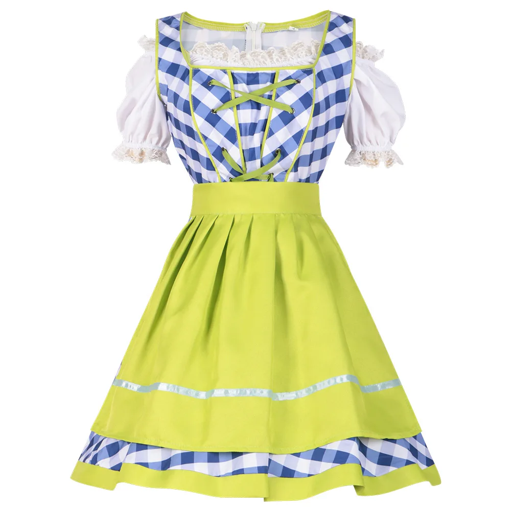 Костюм на Хэллоуин, немецкий Октоберфест, синее клетчатое пивное платье, косплей, ролевой костюм, сценический костюм
Костюм на Хэллоуин, немецкий Октоберфест, синее клетчатое пивное платье, косплей, ролевой костюм, сценический костюм