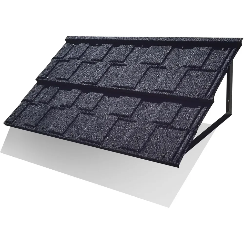 Бестселлер: Металлические навесы с фиксированным креплением, 52 дюйма (Ш) x 31 дюйм (В), треугольная стальная рама с металлическим навесом в форме плитки для входной двери.
Бестселлер: Металлические навесы с фиксированным креплением, 52 дюйма (Ш) x 31 дюйм (В), треугольная стальная рама с металлическим навесом в форме плитки для входной двери.