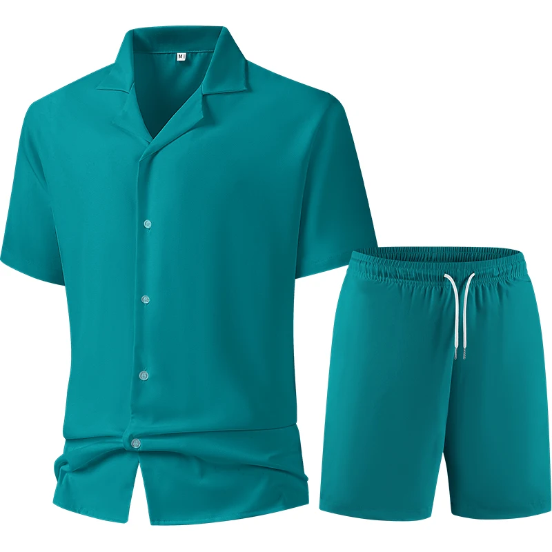 Set Hawaiian Streetwear Fashion Man Dry Quickly Loose and Comfortable Suits Men Suit Shirt+Beach Shorts Oversized Luxury 2Pcs
Set Hawaiian Streetwear Fashion Man Dry Quickly Loose and Comfortable Suits Men Suit Shirt+Beach Shorts Oversized Luxury 2Pcs
