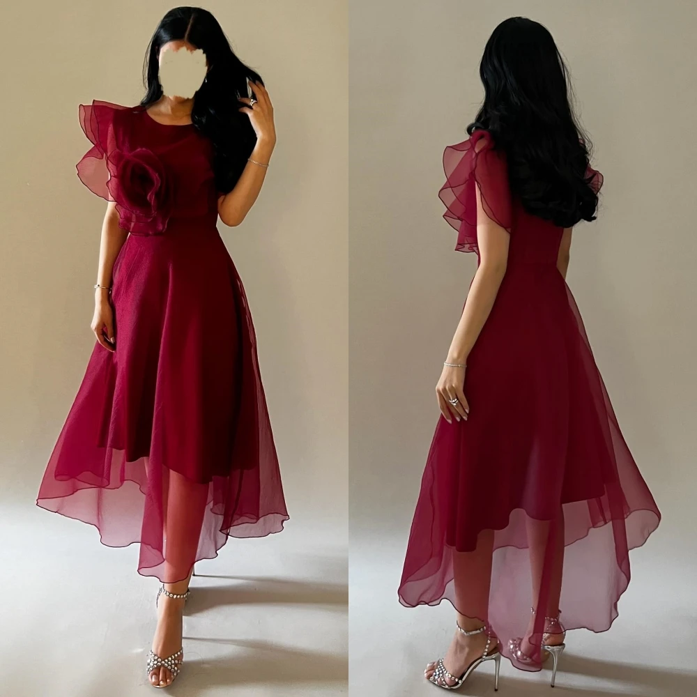 Jiayigong Satin Flower Engagement A-line O-Neck Bespoke Occasion Gown Midi es
Jiayigong Satin Flower Engagement A-line O-Neck Bespoke Occasion Gown Midi es