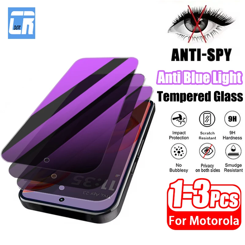 1-3Piece Anti Blue Light Anti-Spy Tempered Glass for Motorola Edge 60 50 Neo Screen Protector for Moto G86 G56 G06 G57 G67 Power
1-3Piece Anti Blue Light Anti-Spy Tempered Glass for Motorola Edge 60 50 Neo Screen Protector for Moto G86 G56 G06 G57 G67 Power