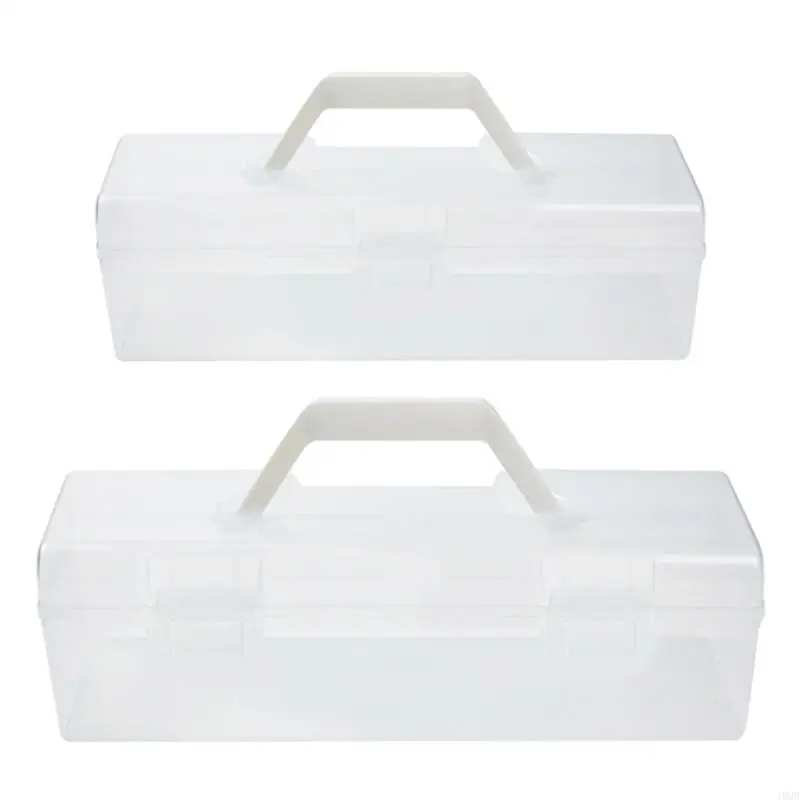 J0MB Storage Bin for Small Tools and More Clear Plastic Container with Handle for Transport, Microwave and Dishwasher Safe
J0MB Storage Bin for Small Tools and More Clear Plastic Container with Handle for Transport, Microwave and Dishwasher Safe
