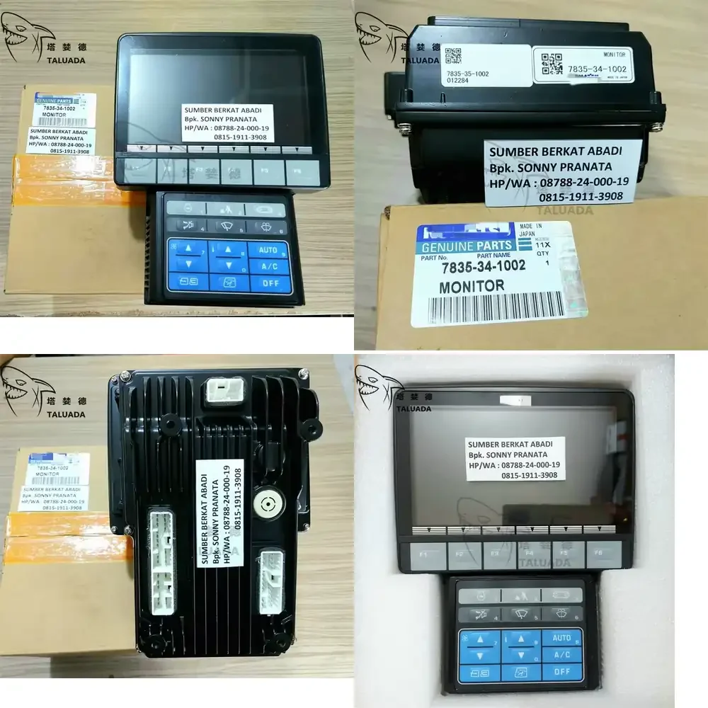 TALUADA Excavator Parts PC200-8MO PC220-8M0 Display Panel 7835-34-1002 7835341002
TALUADA Excavator Parts PC200-8MO PC220-8M0 Display Panel 7835-34-1002 7835341002