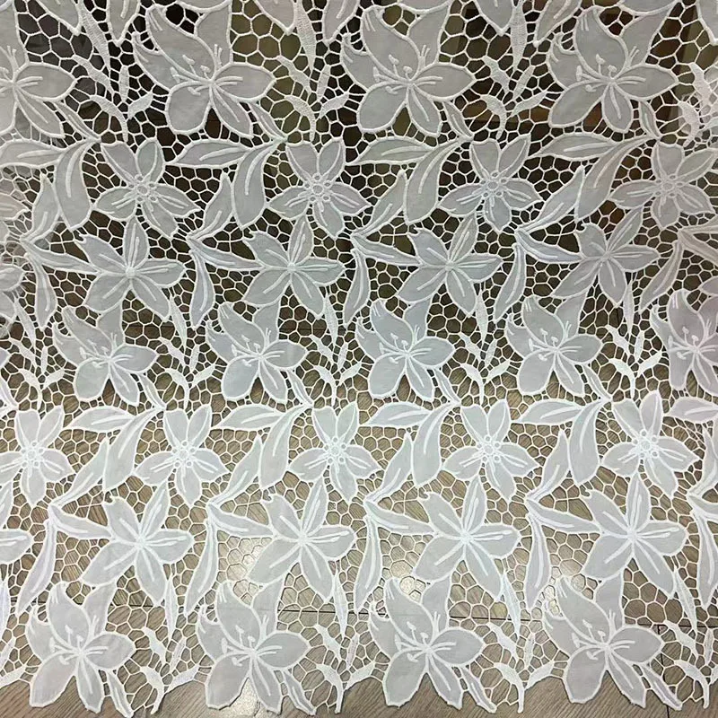 High-end embroidered fabric milk silk punched hollow chiffon embroidery women's clothing fabric garment sewing accessories
High-end embroidered fabric milk silk punched hollow chiffon embroidery women's clothing fabric garment sewing accessories